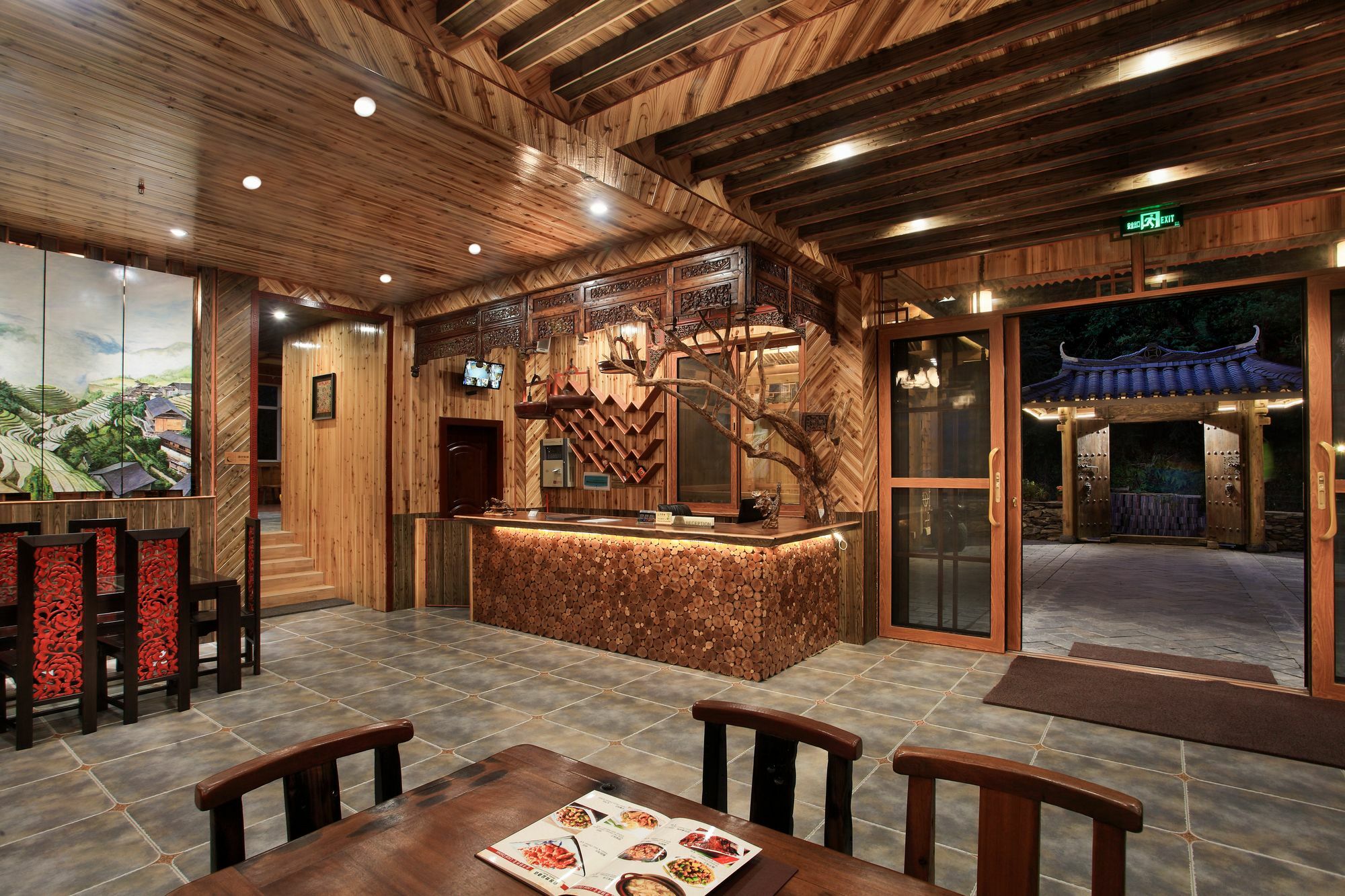 Baike Boutique Hotel Longsheng Exterior foto