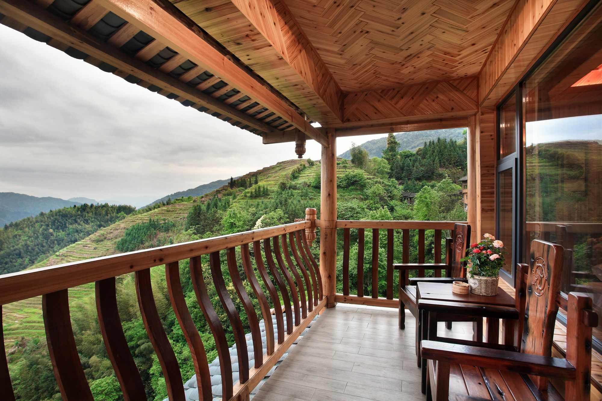 Baike Boutique Hotel Longsheng Exterior foto